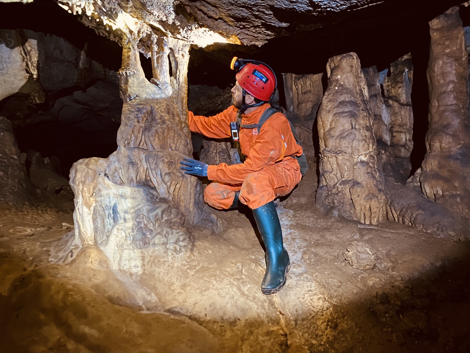 Gümüşhane mağaralarını kayıt altına alıyorlar 4