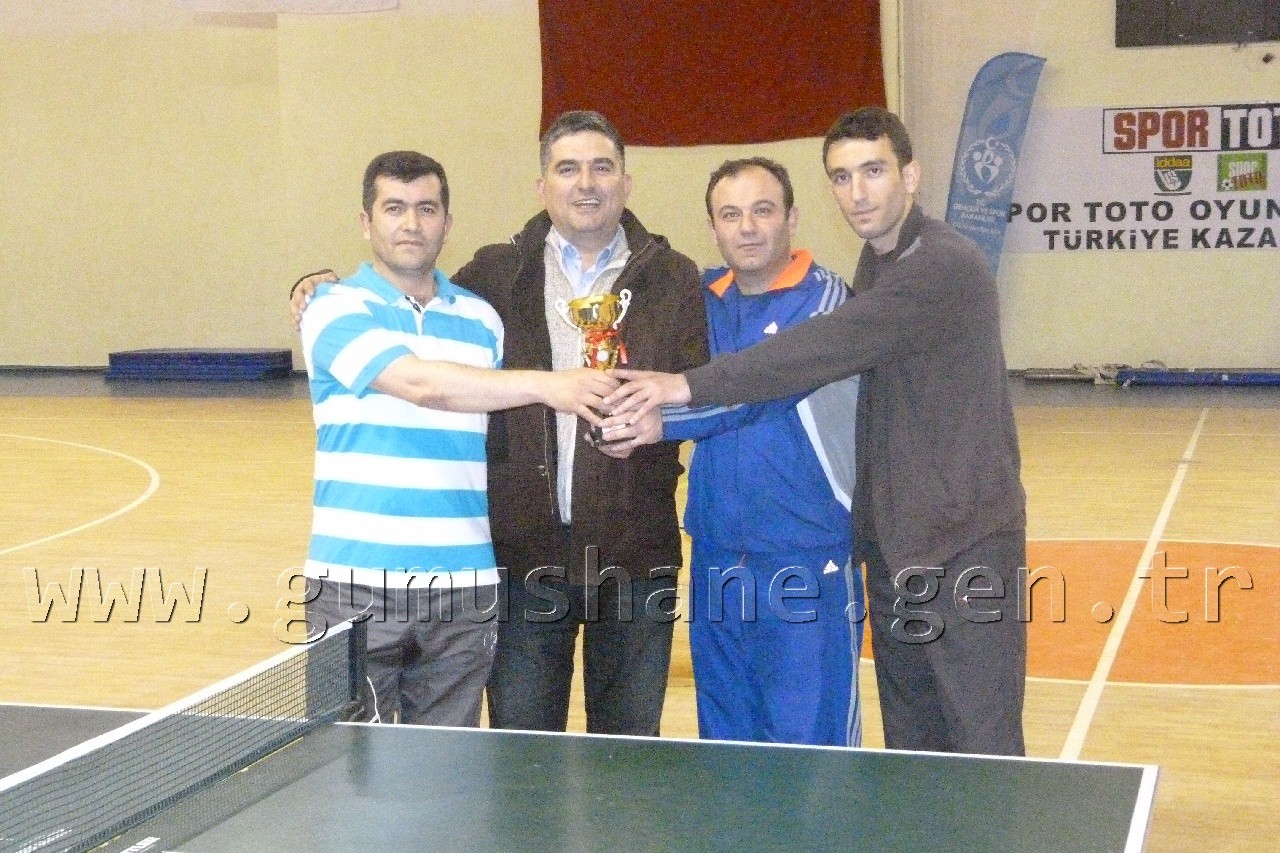 Kurumlar Arası Masa Tenisi Turnuvası Sona Erdi 1