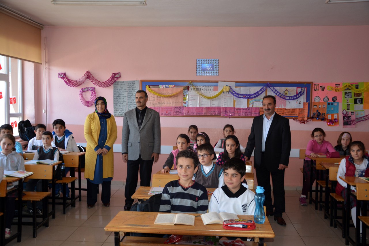 Kelkit Cumhuriyet İlkokulunda Kitap Okuma Projesi 6