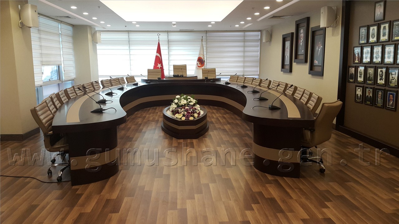 Gümüşhane Belediyesi Meclis Salonu yenilendi 1