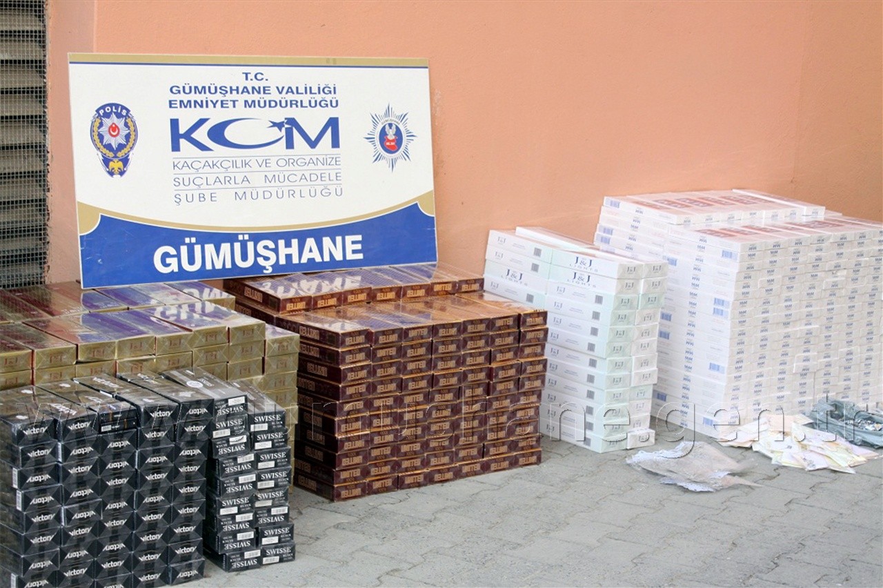 Gümüşhane Emniyetinden Kaçakçılara Geçiş Yok   4