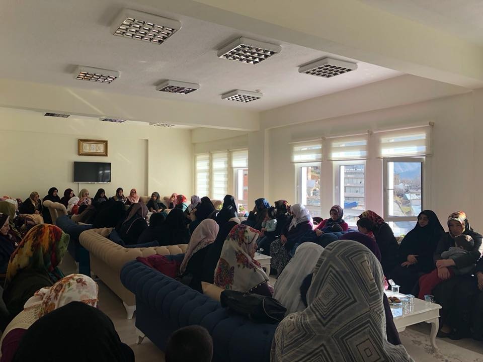 Aile Yaşam Merkezi Afrin şehitleri için mevlit okuttu 2