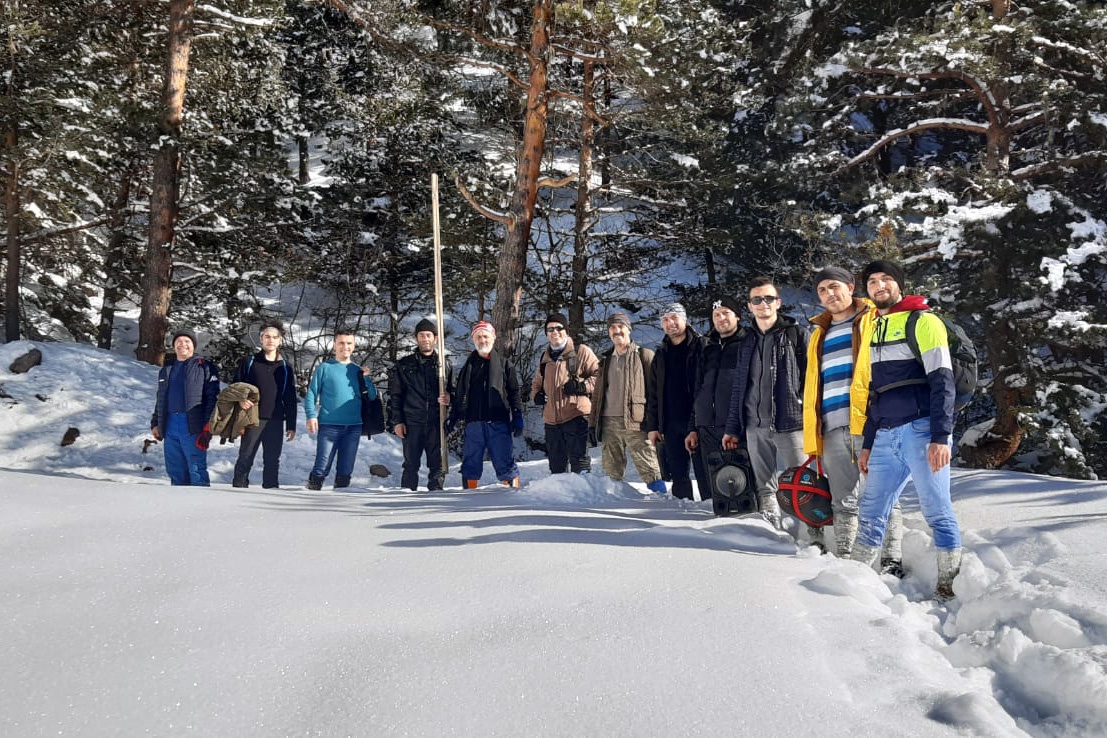 Minarli yaylasında bayrak değişimi yapıldı 2