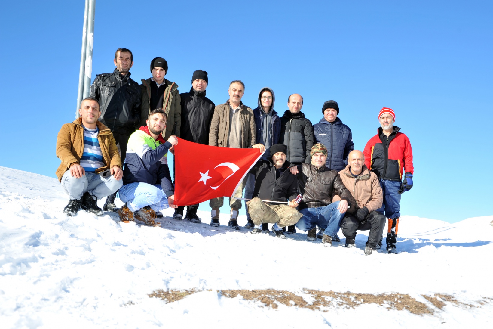 Minarli yaylasında bayrak değişimi yapıldı 5