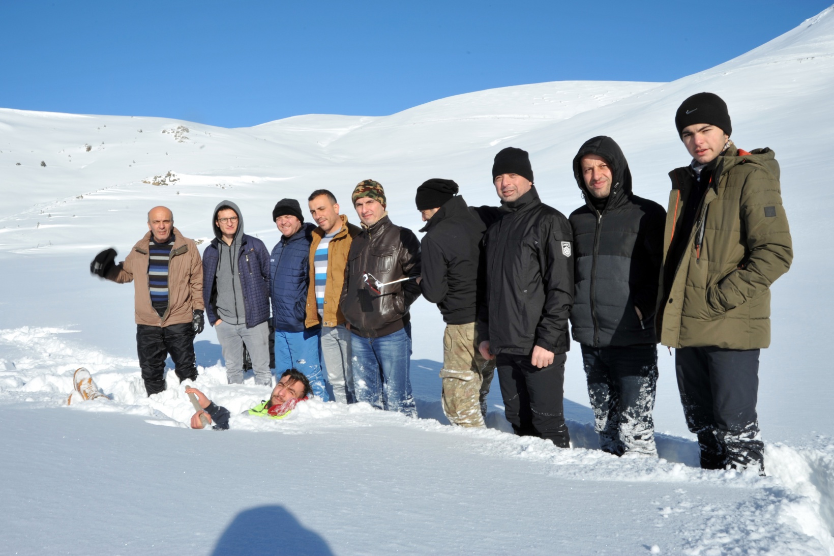 Minarli yaylasında bayrak değişimi yapıldı 7