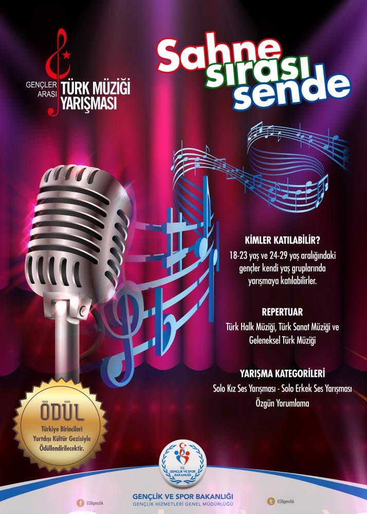 Gençler arası kültür ve sanat yarışması başvuruları başladı 1