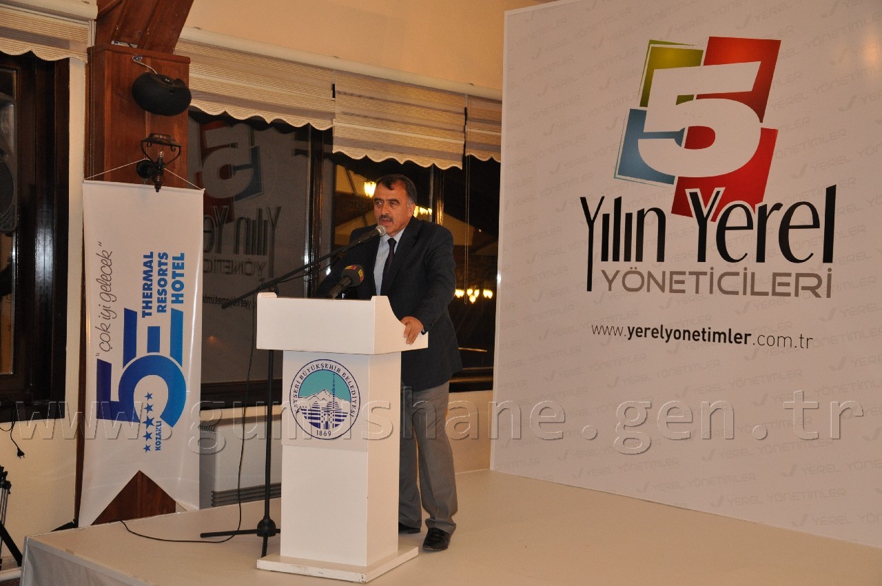 Başkan Canlı Ödülünü Aldı 5