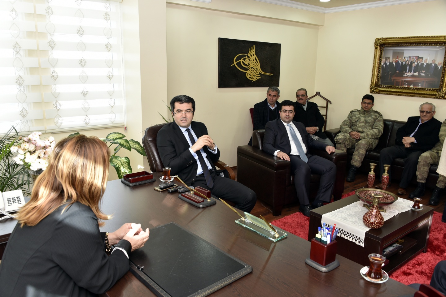 Vali Memiş Özkürtün'de 8