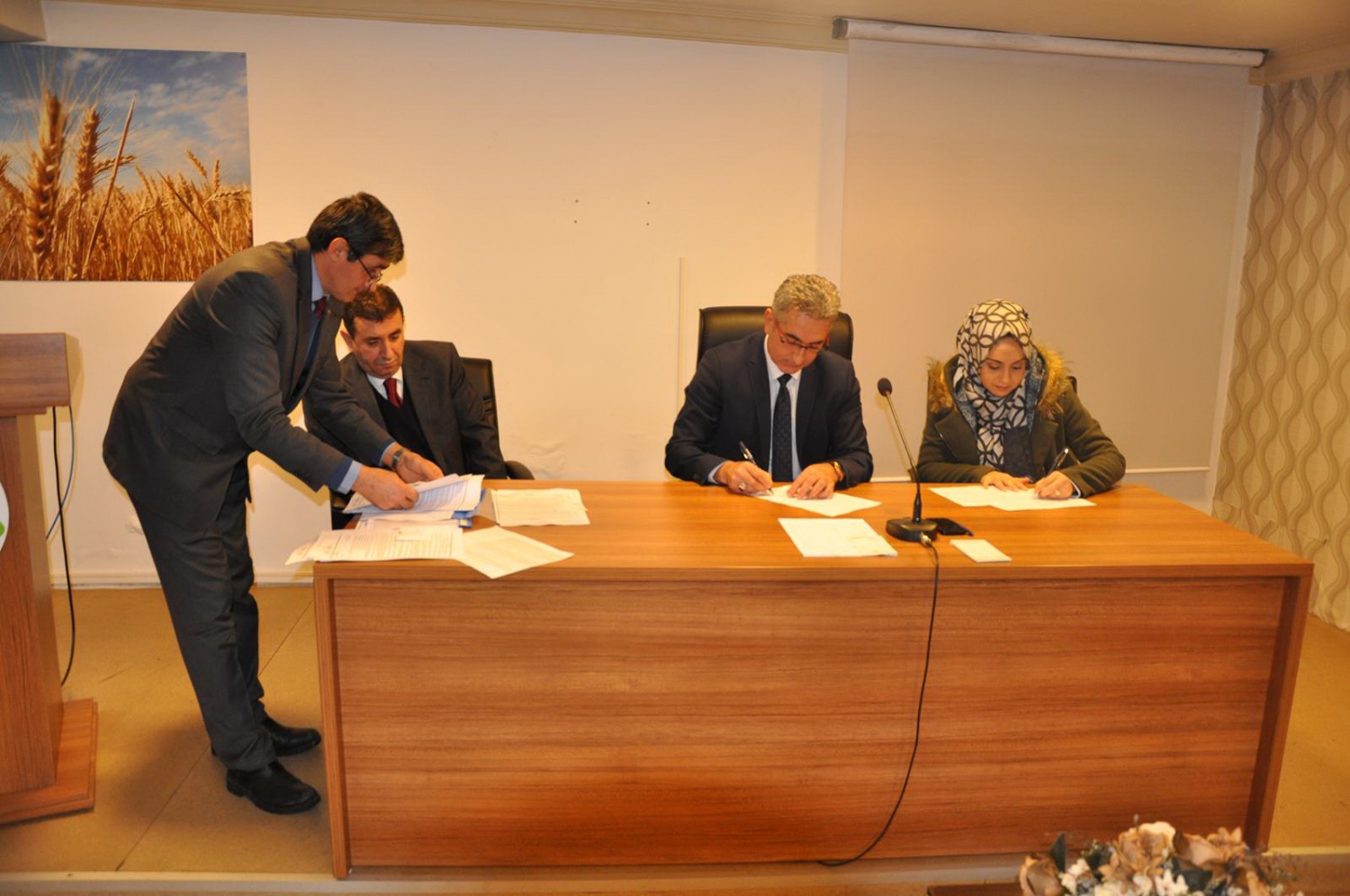 Tarım’da 40 personelle sözleşme yenilendi 1