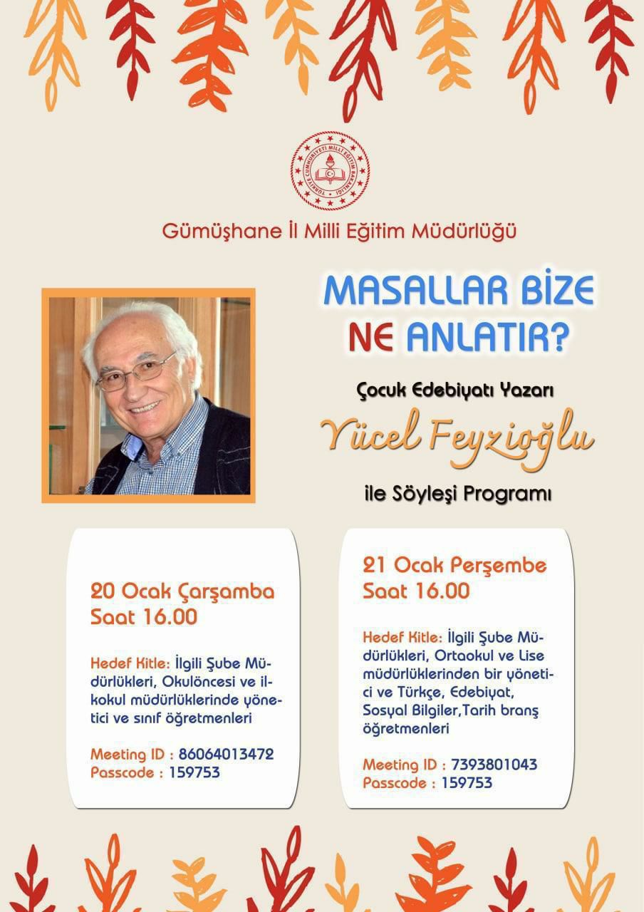 MEM’den ‘Masallar bize ne anlatır?’ programı 2