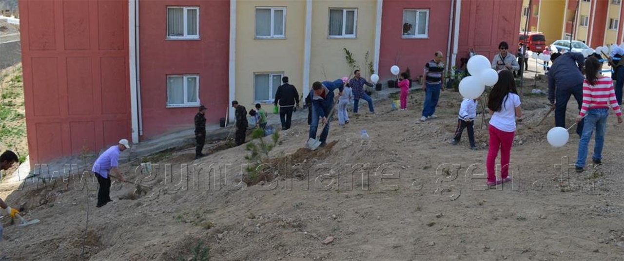 Emniyet 300 Fidanı Toprakla Buluşturdu 7