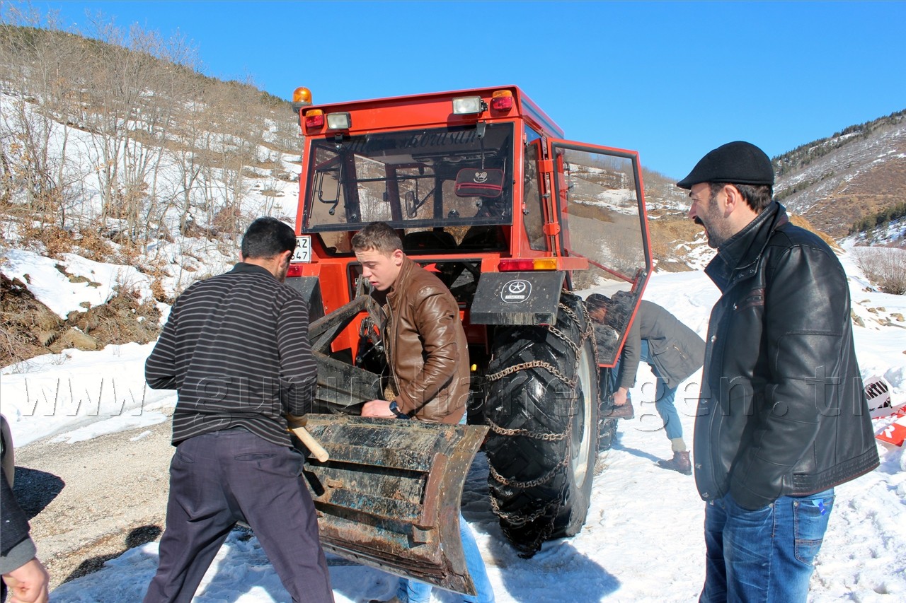 İkisu-Şiran Karayolunda İlginç Eylem 4