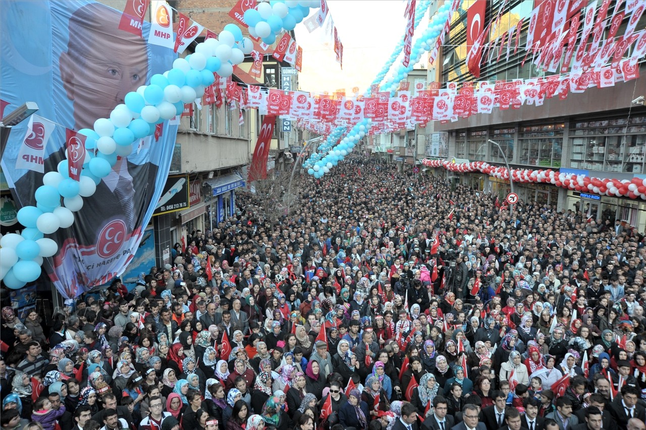 MHP Lideri Devlet Bahçeli Gümüşhane'de 19