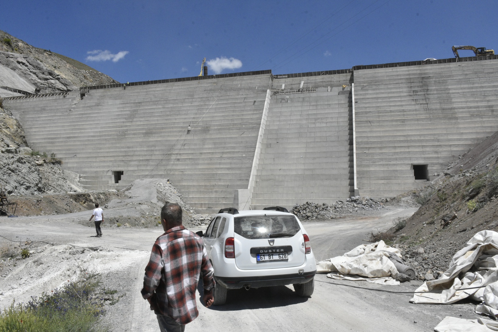 Bahçecik Barajı'nın gövde yüksekliği yüzde 75'e ulaştı 11