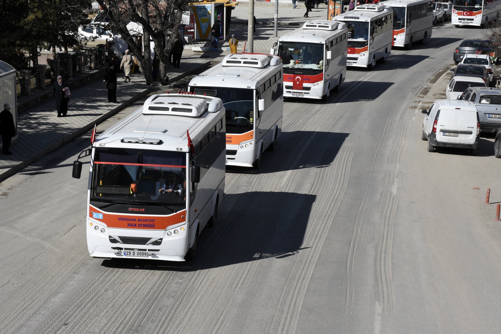 Gümüşhane’de dolmuşçular ‘Bahar Kalkanı’ operasyonuna destek çıktı 8