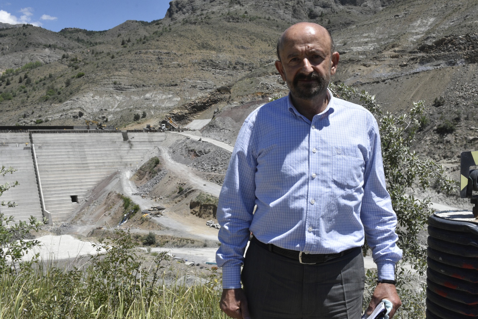 Bahçecik Barajı'nın gövde yüksekliği yüzde 75'e ulaştı 12