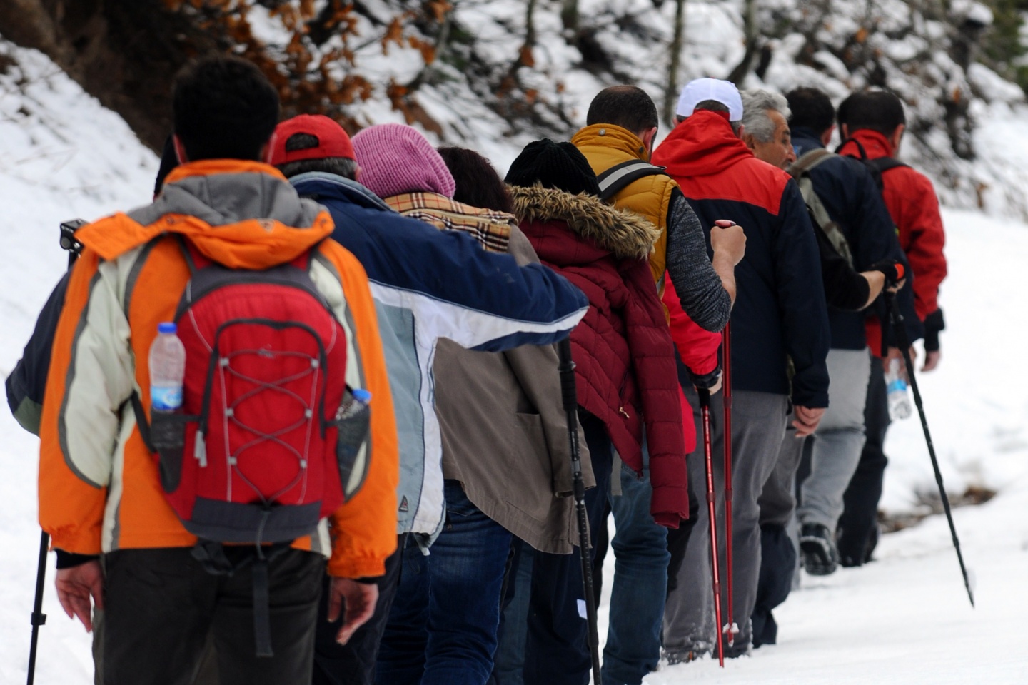 Gümüşhaneli dağcılardan yürüyüş 7