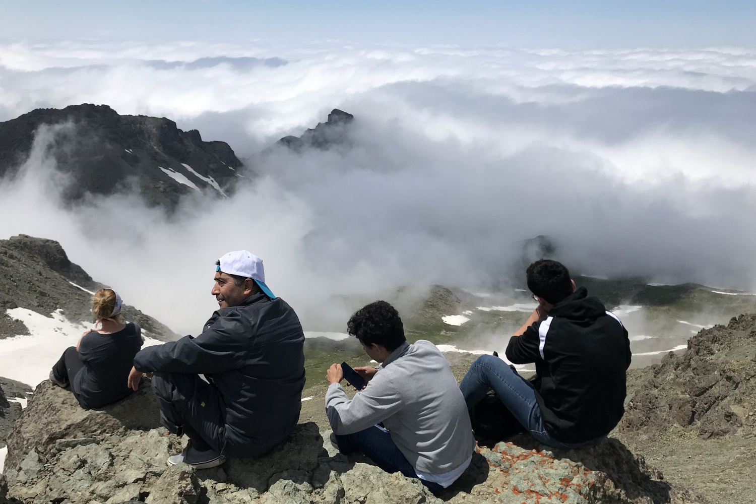 Bayburt’un en yüksek zirvesine tırmandılar 12