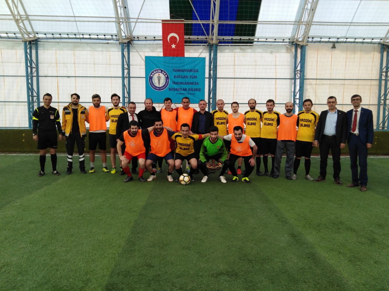 Sağlık camiasının halı saha turnuvasında şampiyon Sağlık Gücü oldu 21