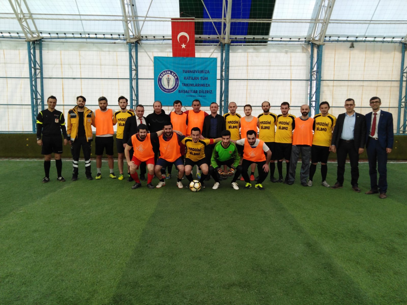 Sağlık camiasının halı saha turnuvasında şampiyon Sağlık Gücü oldu 26