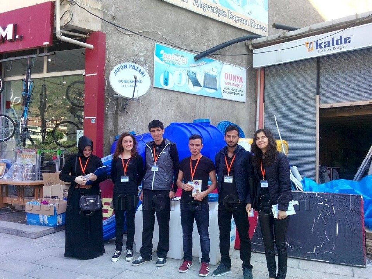 Üniversite Öğrencilerinden Esnafa 'İş Güvenliği Kanunu' Bilgilendirmesi 1