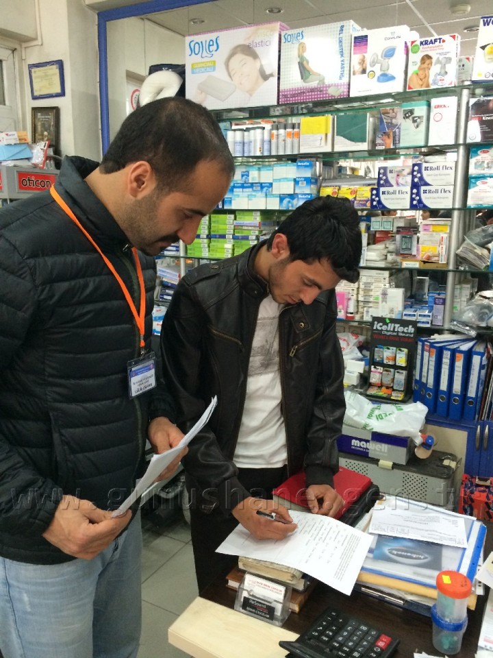 Üniversite Öğrencilerinden Esnafa 'İş Güvenliği Kanunu' Bilgilendirmesi 7