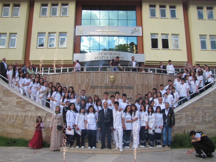 Anadolu Sağlık Meslek Lisesinde Mezuniyet Töreni 7