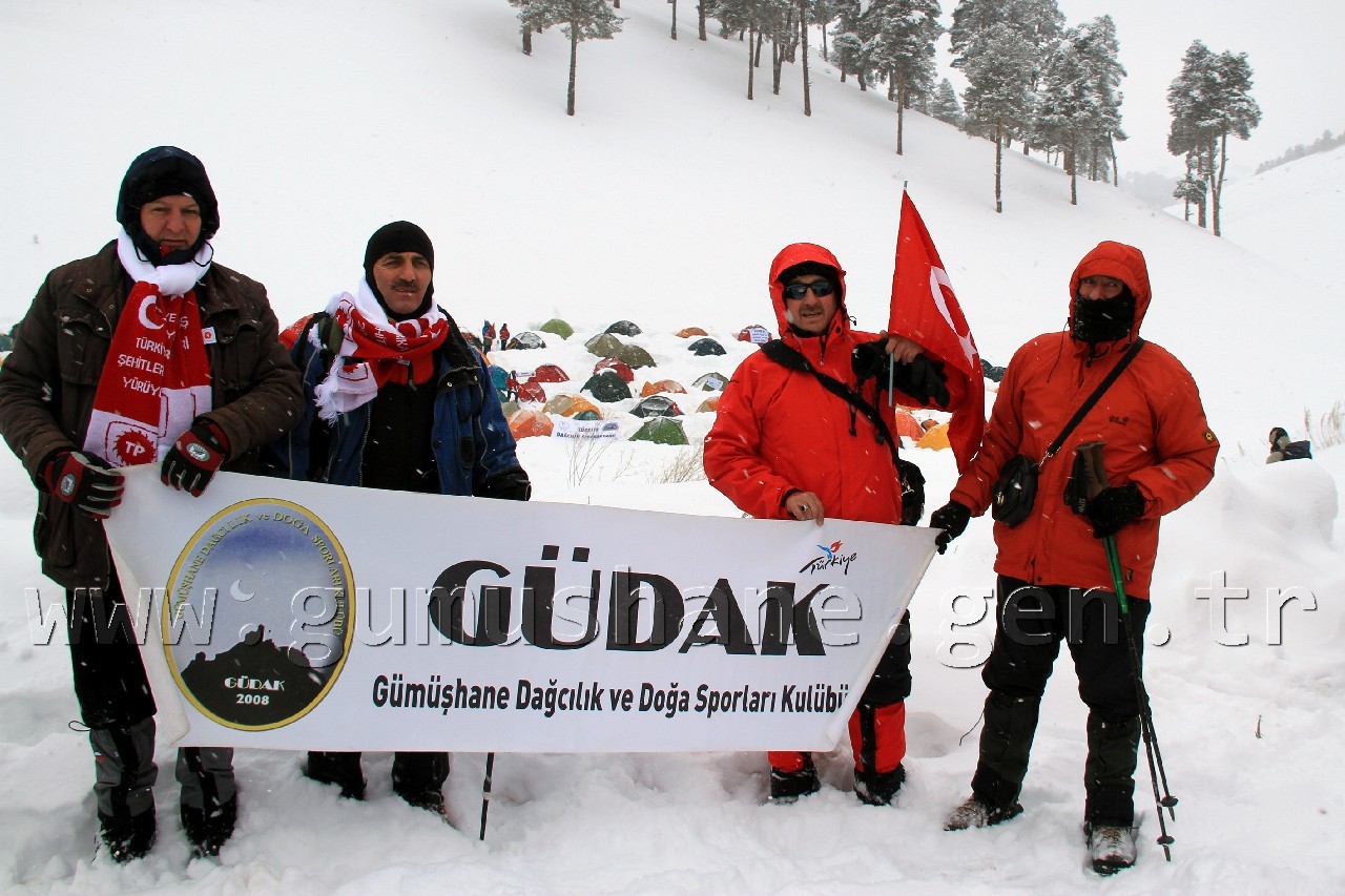 Gümüşhaneli Dağcılar Sarıkamış'ı Unutmadı 1