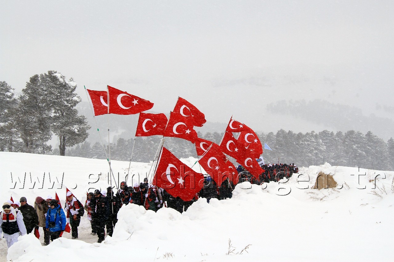 Gümüşhaneli Dağcılar Sarıkamış'ı Unutmadı 3