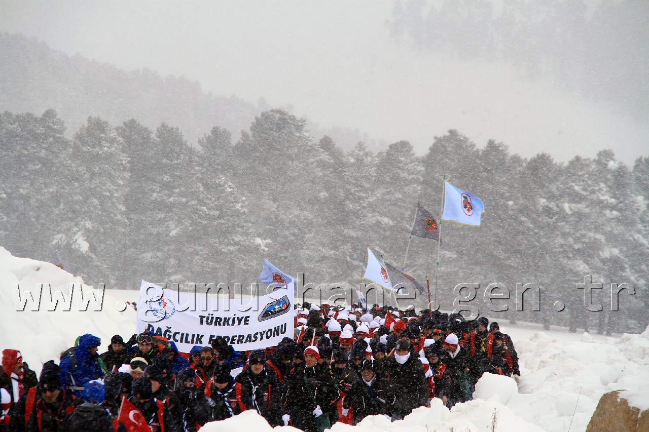 Gümüşhaneli Dağcılar Sarıkamış'ı Unutmadı 4