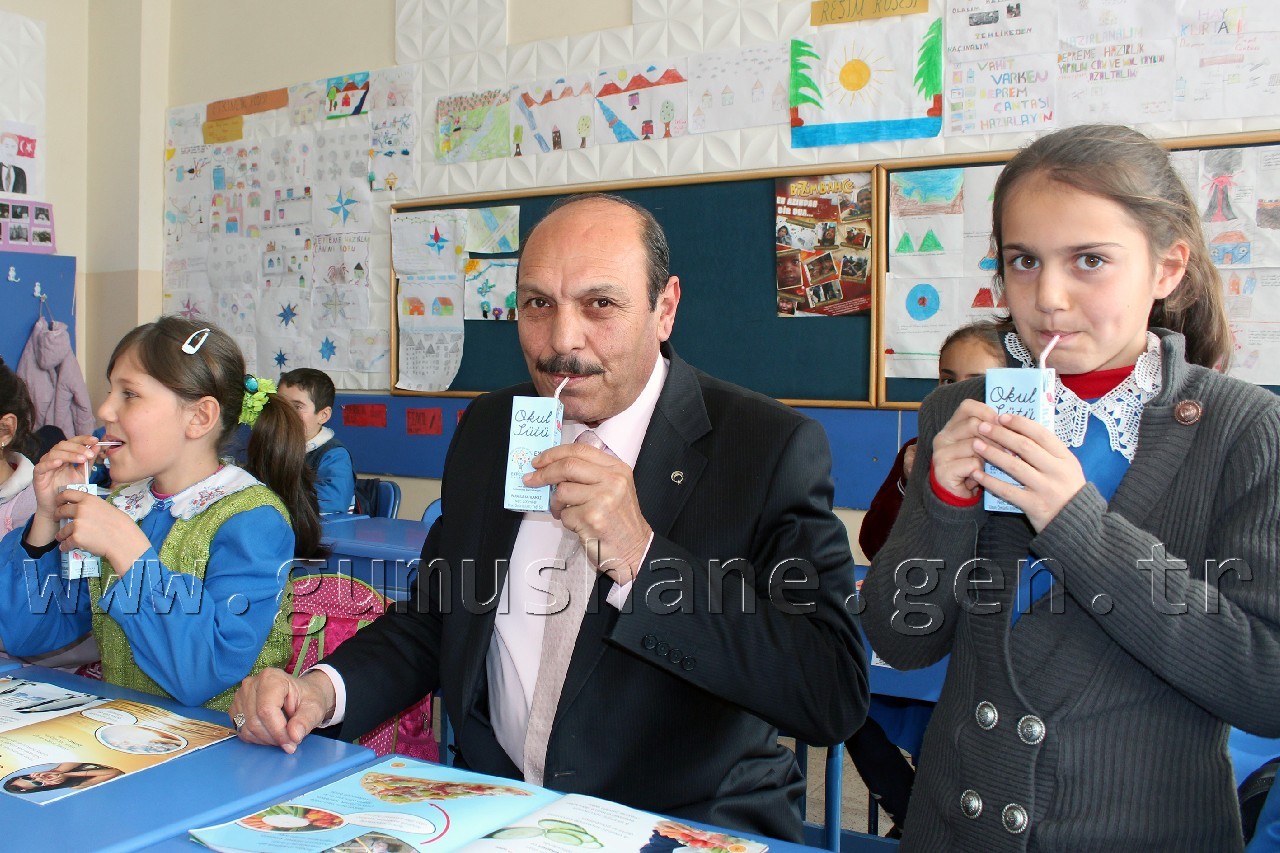 Şiran'da Okul Sütü Dağıtımına Devam Ediliyor 2