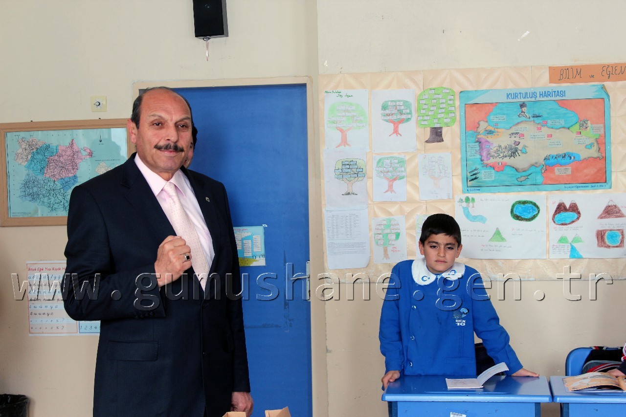 Şiran'da Okul Sütü Dağıtımına Devam Ediliyor 8