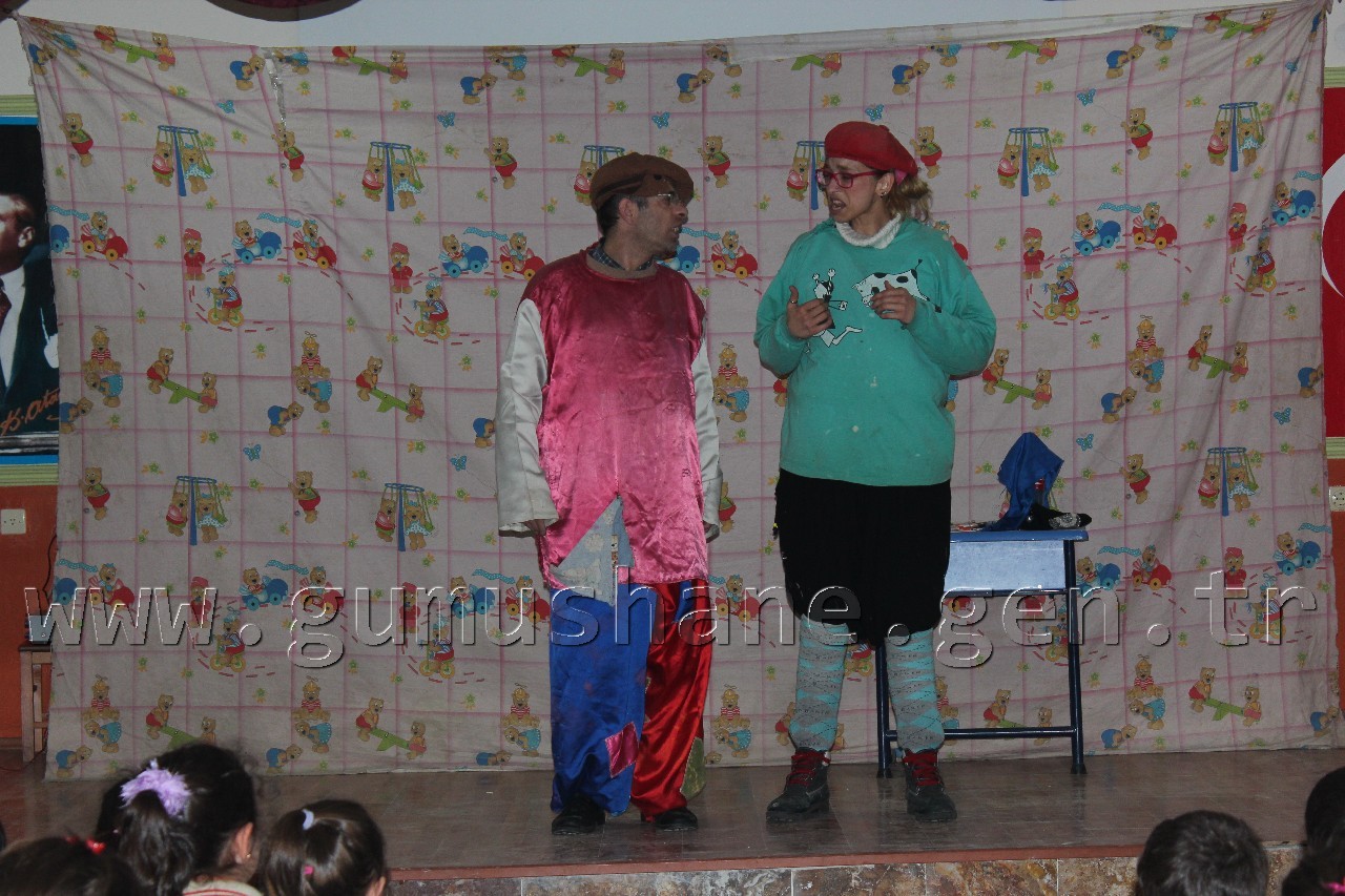 Mıstık İle Fıstık Şiran'da Sahnelendi 2