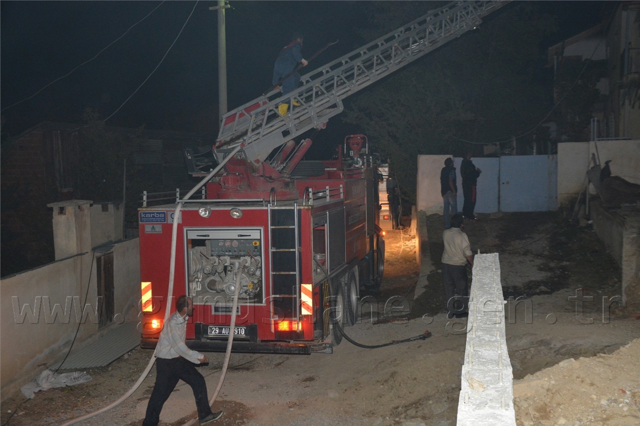 Şiran'da Korkutan Yangın 2