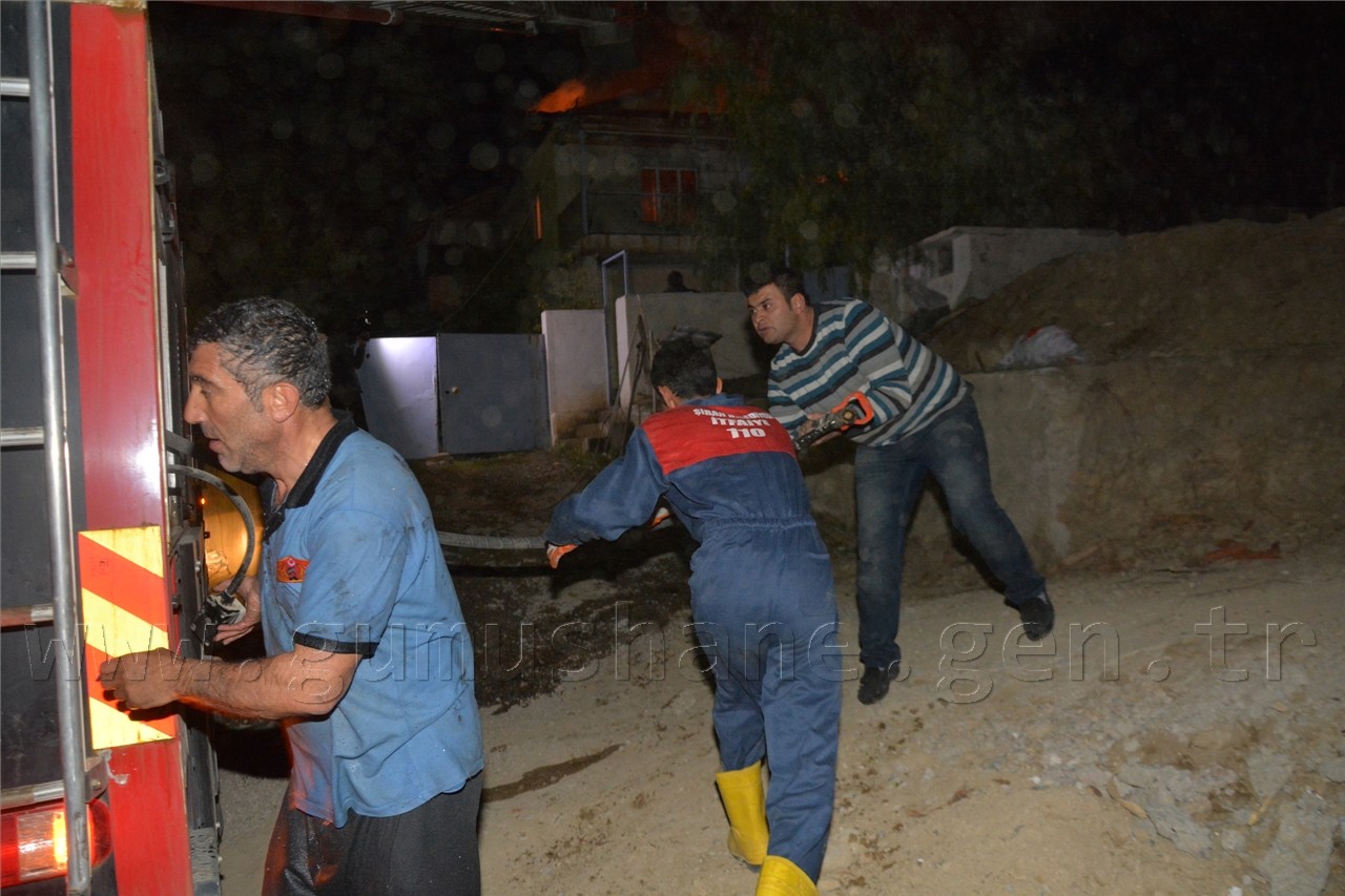 Şiran'da Korkutan Yangın 3