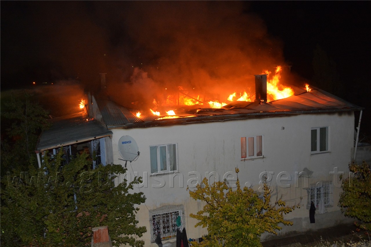 Şiran'da Korkutan Yangın 4