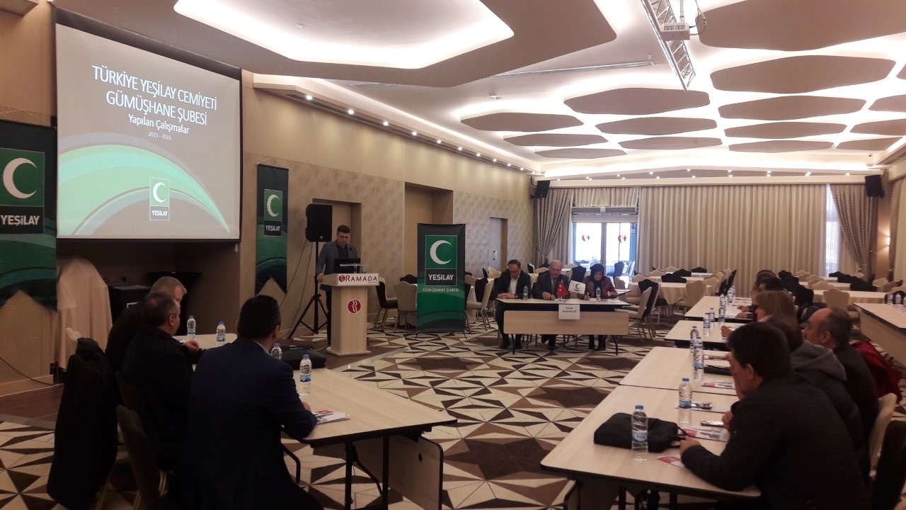 Yeşilay Gümüşhane şubesi 2. olağan genel kurulu yapıldı 3