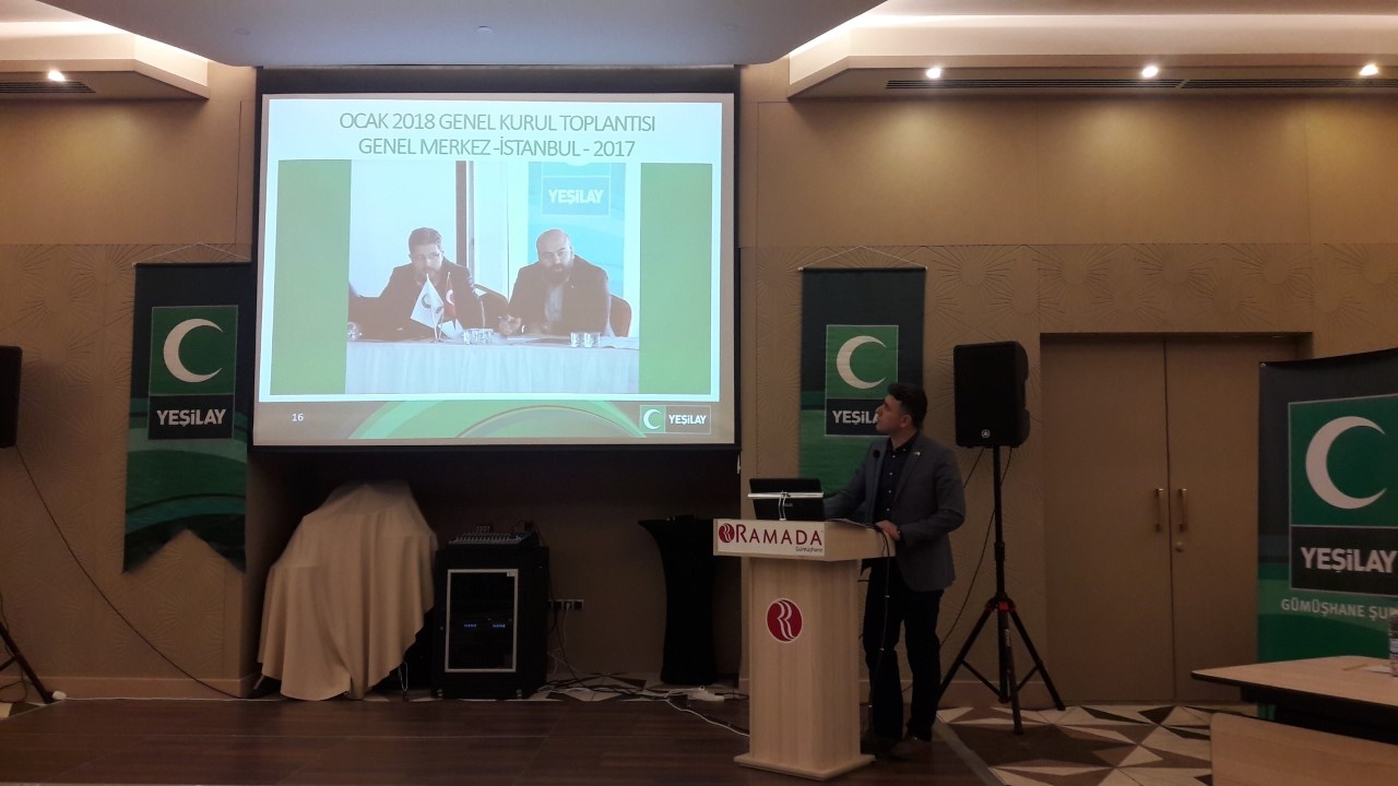 Yeşilay Gümüşhane şubesi 2. olağan genel kurulu yapıldı 2