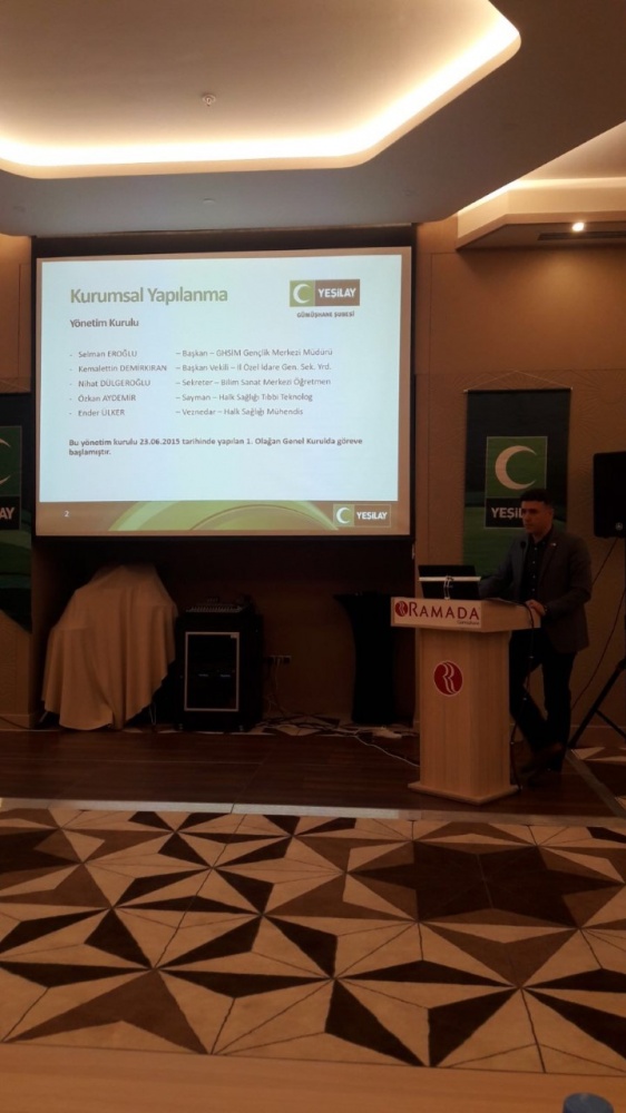 Yeşilay Gümüşhane şubesi 2. olağan genel kurulu yapıldı 7