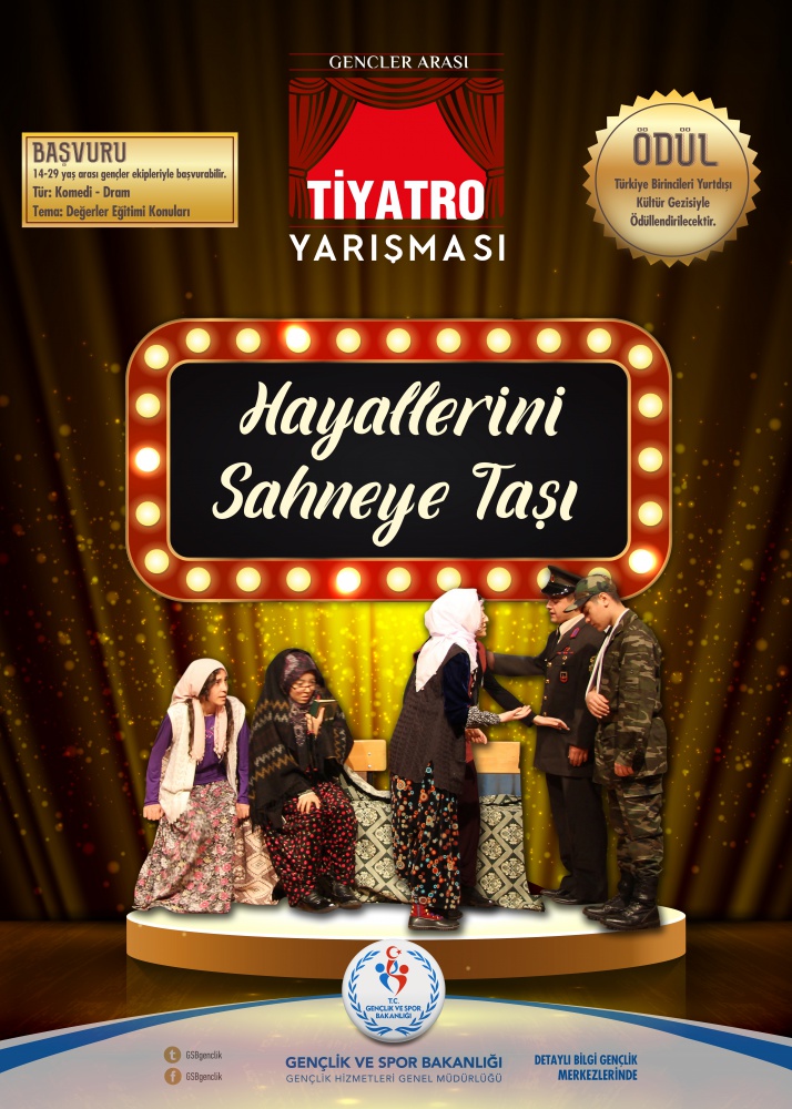 Gençler arası kültür ve sanat yarışması başvuruları başladı 4