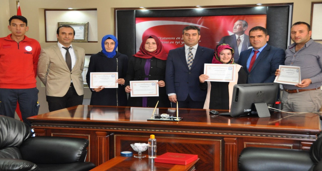 Gönüllü Sağlık Personeline Teşekkür Belgesi 7