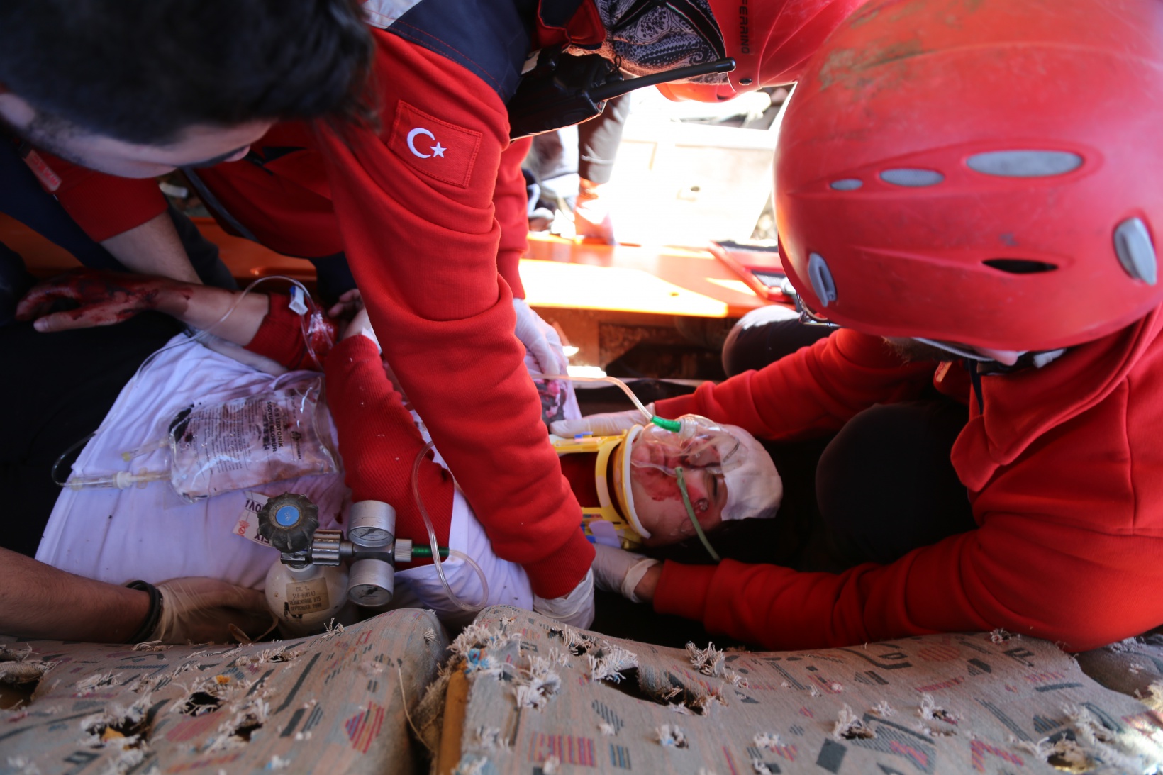 Gümüşhane’de UMKE ekiplerinden nefes kesen tatbikat 12