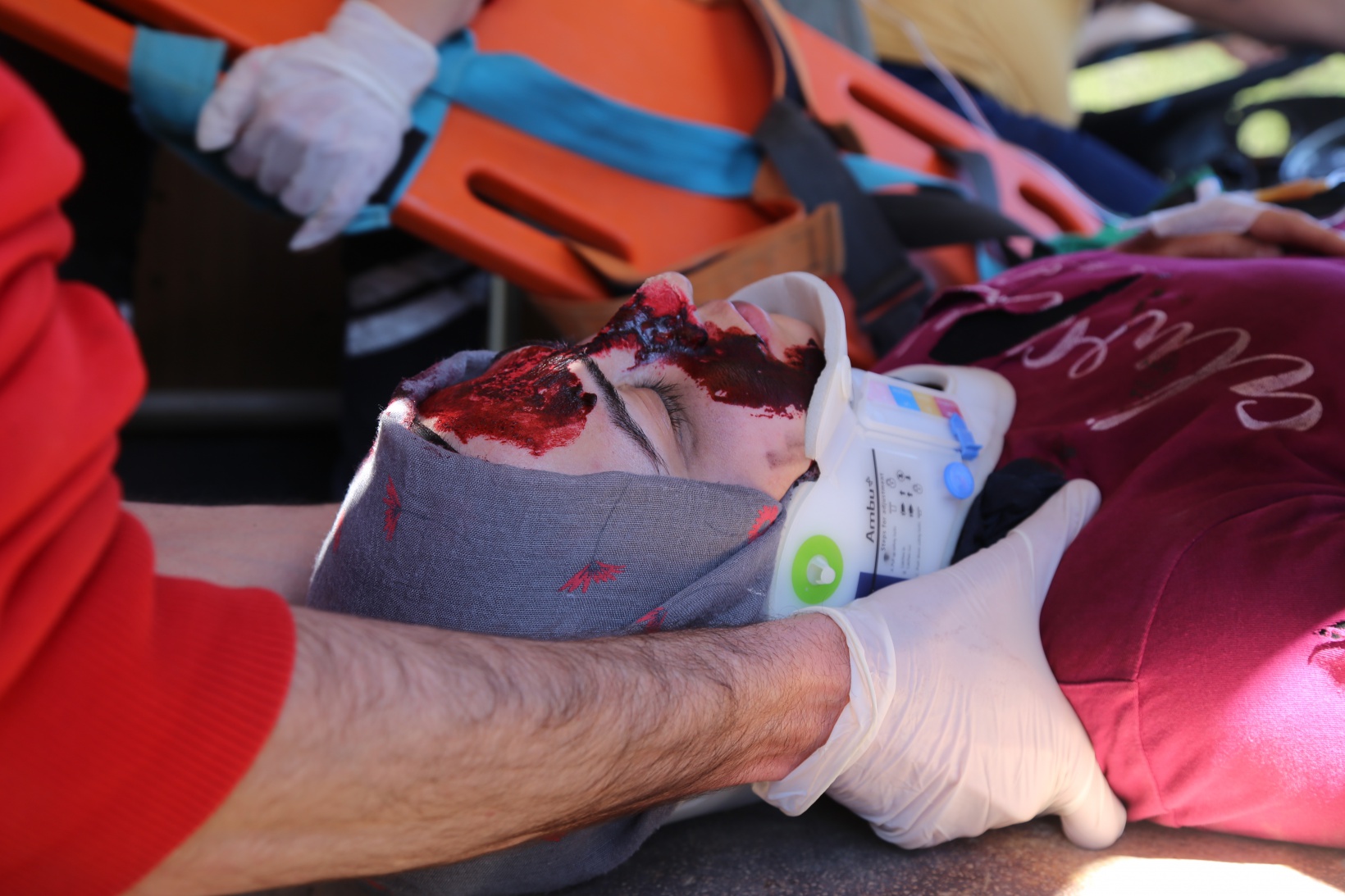 Gümüşhane’de UMKE ekiplerinden nefes kesen tatbikat 1