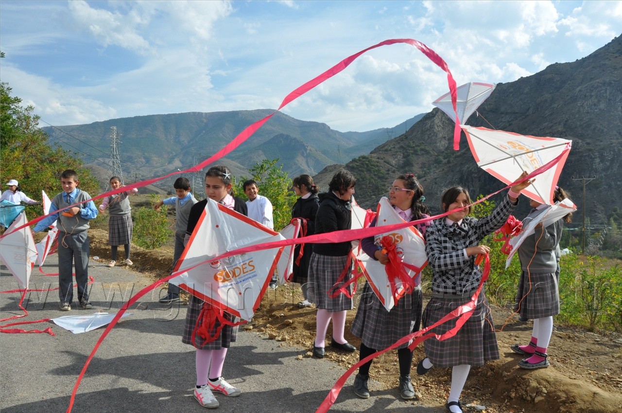 Gümüşhane'de Uçurtma Şenliği Düzenlendi 4