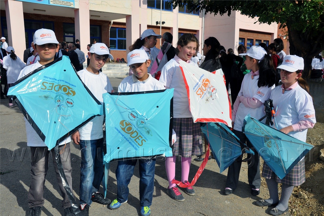 Gümüşhane'de Uçurtma Şenliği Düzenlendi 6