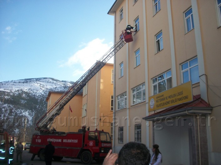 Belediye'den Yangın Tatbikatı 2