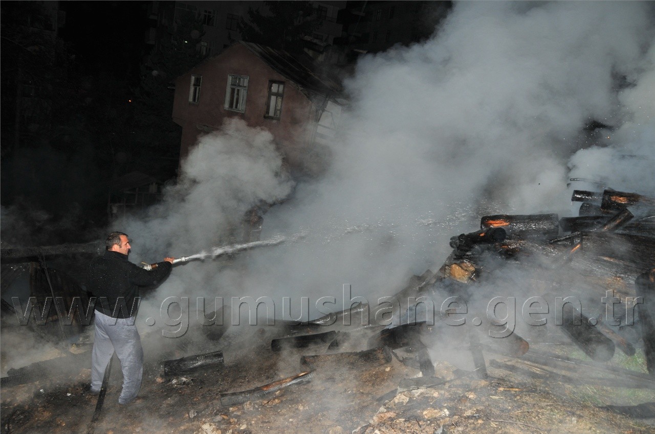 Gümüşhane'de Korku Dolu Anlar 16