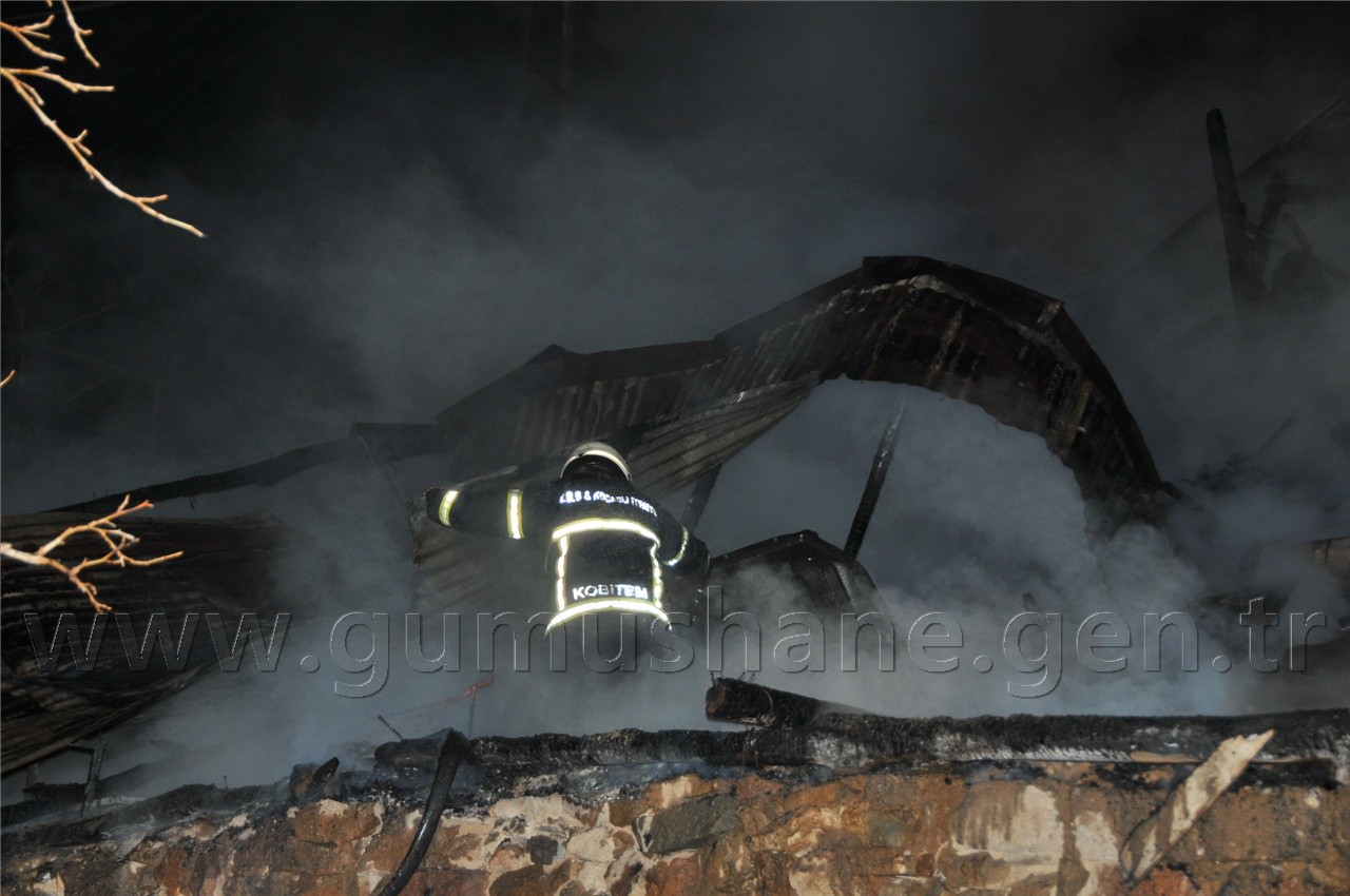 Gümüşhane'de Korku Dolu Anlar 17