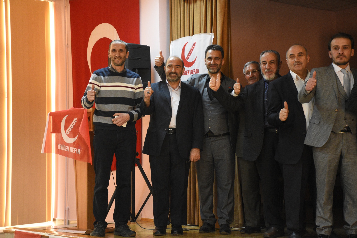 Yeniden Refah Partisinden aday tanıtım toplantısı 8