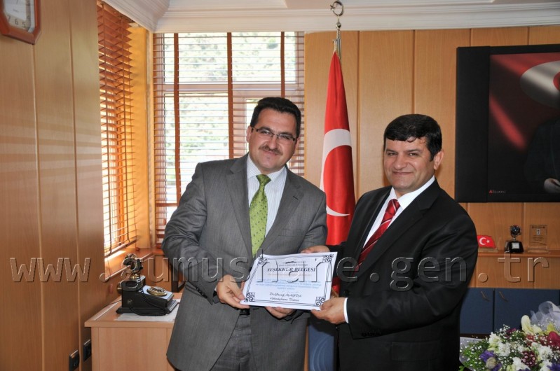 Gümüşhane'de Çevre Gönüllülerine Plaket Verildi 4